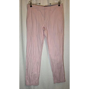 J Crew The Sutton Summerweight Chino Pants Men's Size 34x34 Pink Z17
